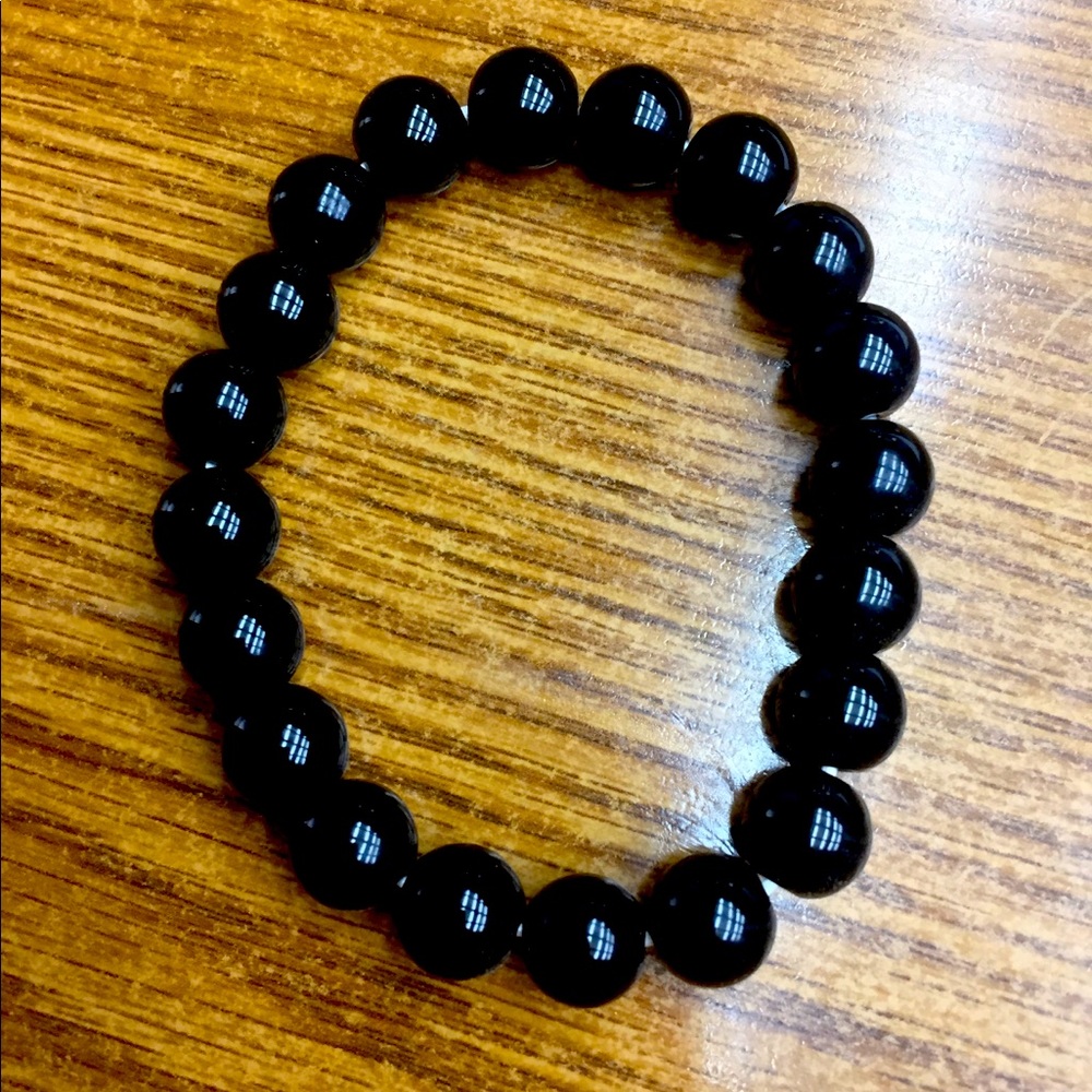 Black stretchy bracelet